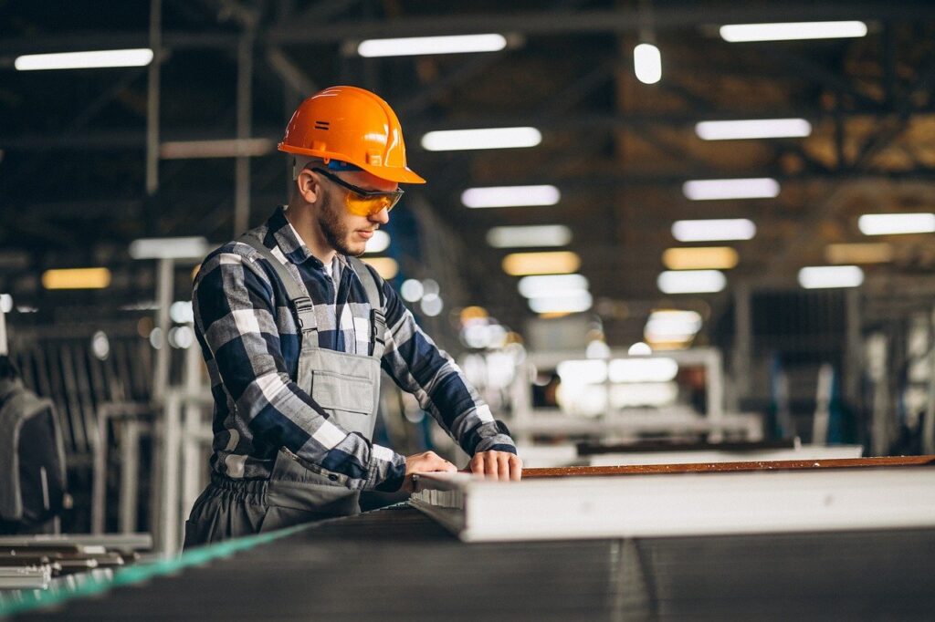 man, workman, industry