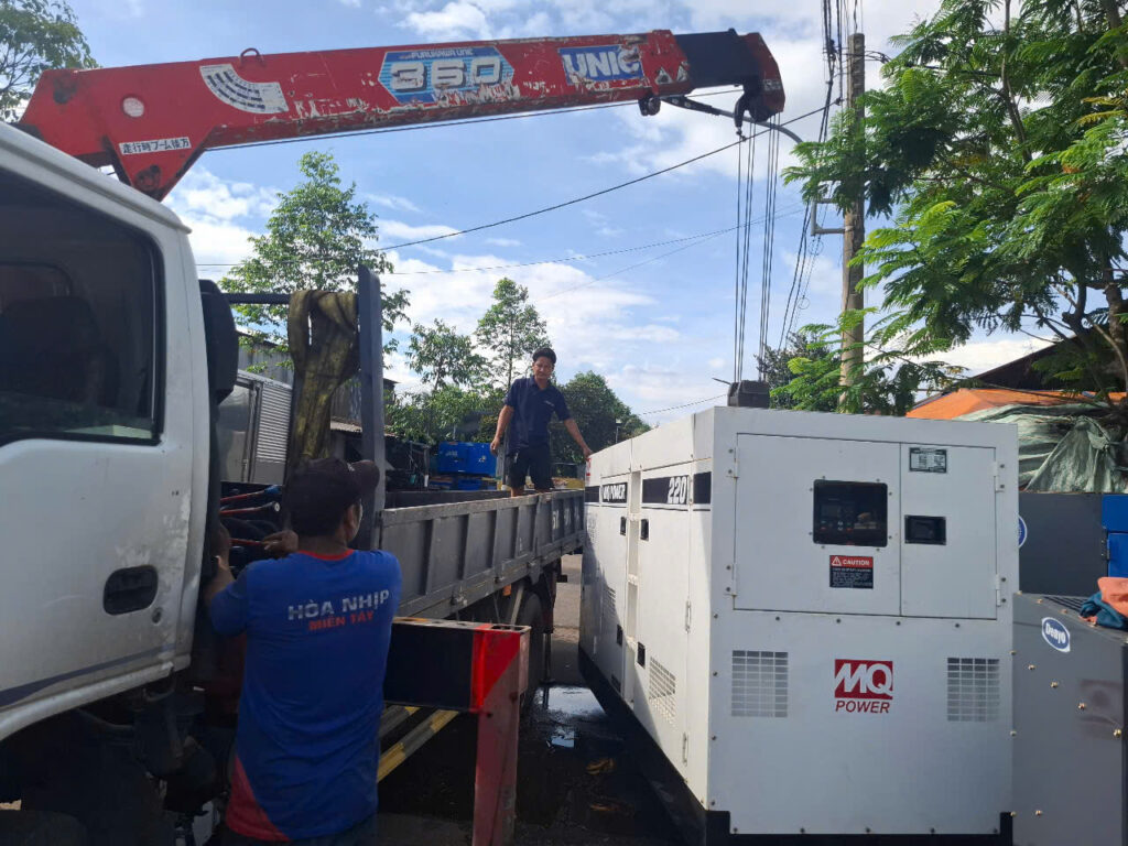 Sửa chữa máy phát điện tiệm buôn bán