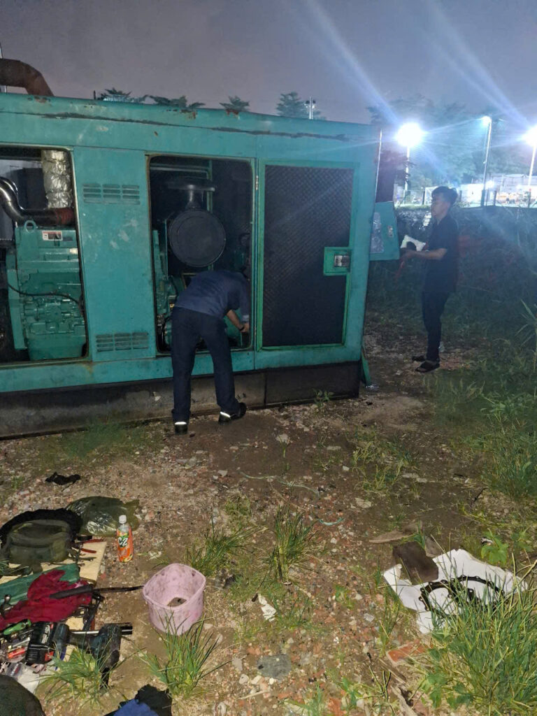 Bảo trì máy phát điện khu dân cư