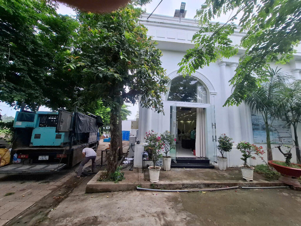 sửa máy phát điện nhà hàng cao cấp