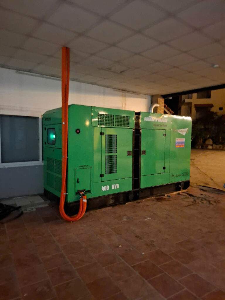 sửa máy phát điện cho trạm y tế
